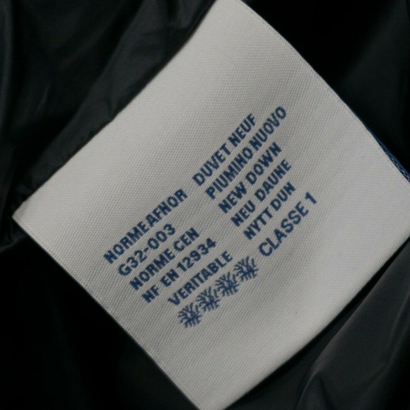 Moncler Matte Gray Goose Down Coyote Fur Size 3 L - Picture 6 of 8